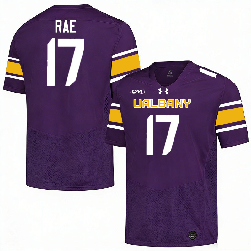 UAlbany Great Danes #17 Jordan Rae College Football Jerseys,Uniforms-Purple